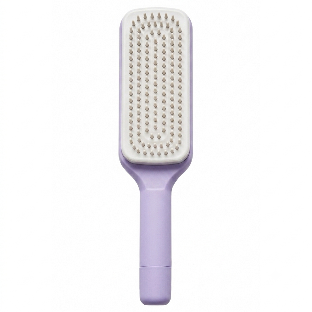 Self-Cleaning Hair Brush - Cleans in 2 Seconds