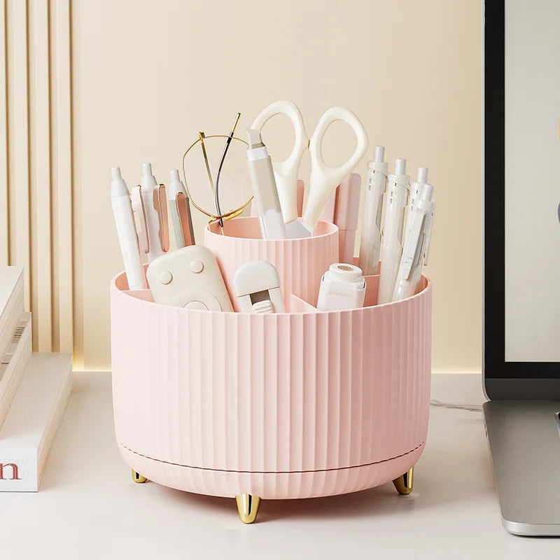 Makeup Cosmetic Organizer - Multi-Compartment Storage for Skincare & Beauty Tools