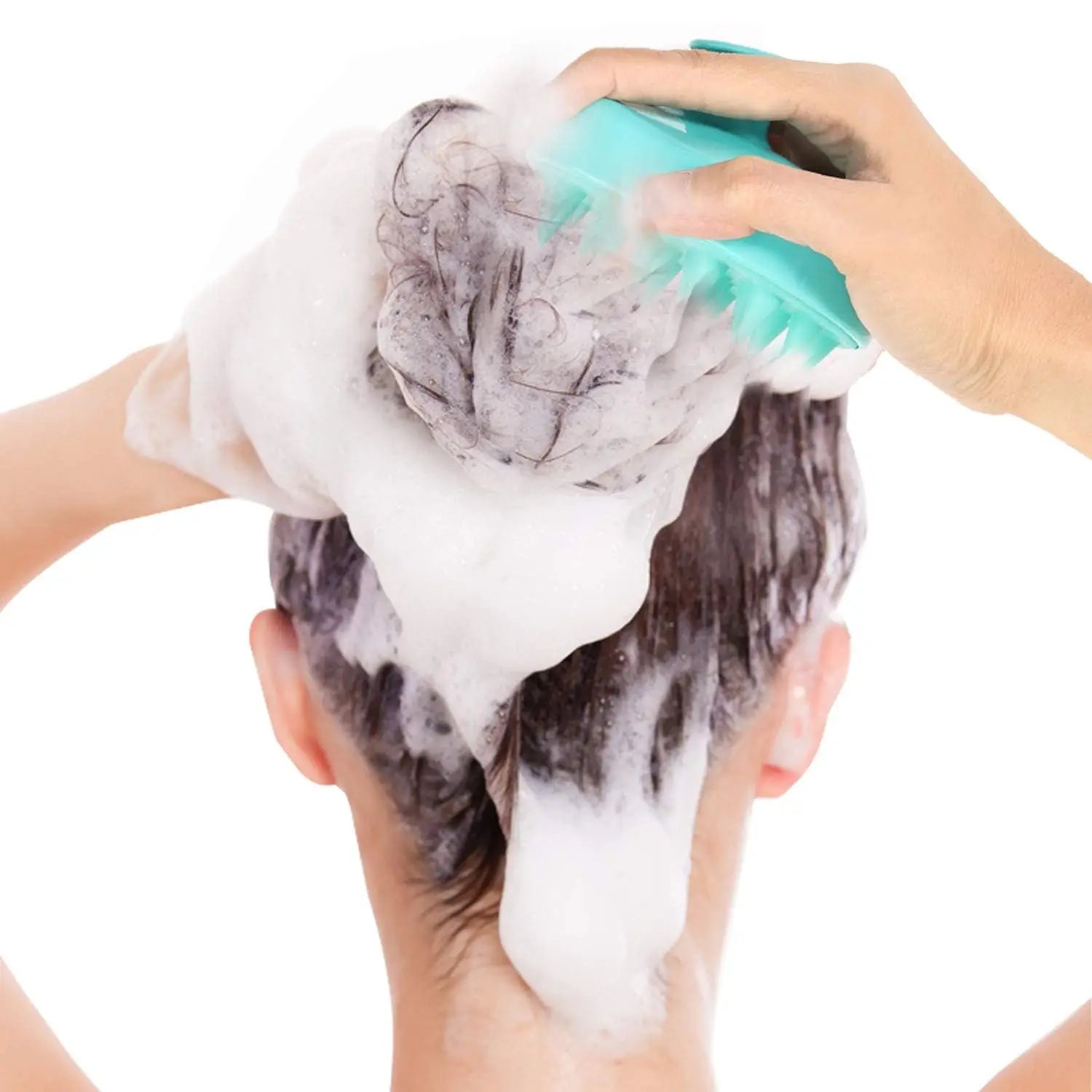 Scalp Massage Brush - Silicone Shampoo Brush for Hair Growth & Dandruff Care