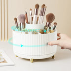 Makeup Cosmetic Organizer - Multi-Compartment Storage for Skincare & Beauty Tools