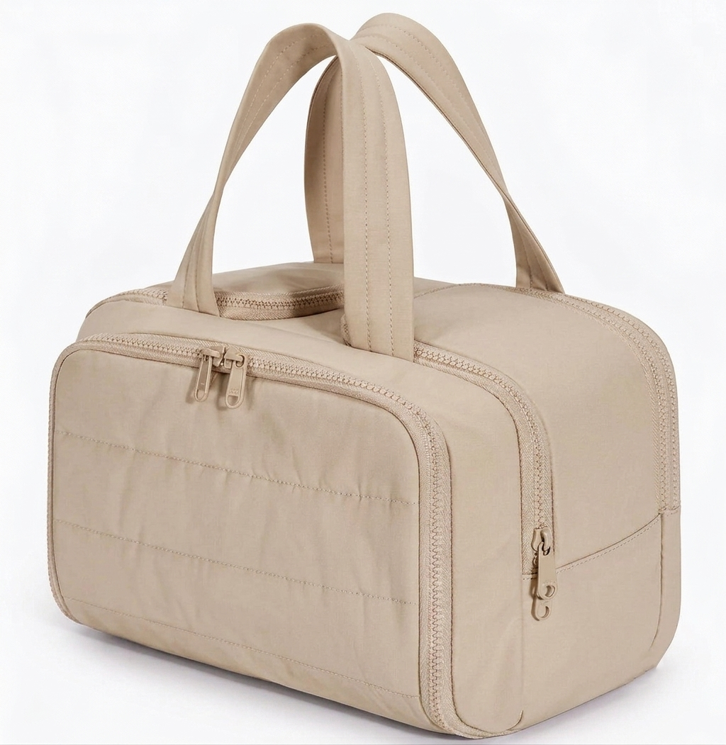 Beauty Travel Bag - Waterproof Makeup & Toiletry Organizer Case