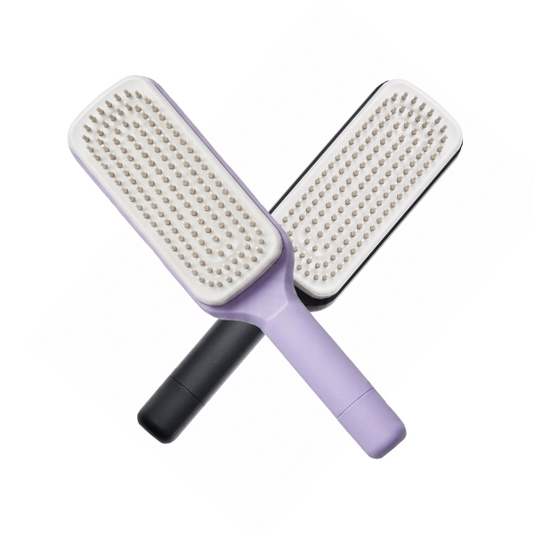 Self-Cleaning Hair Brush - Detangling Brush That Cleans Hair in Seconds