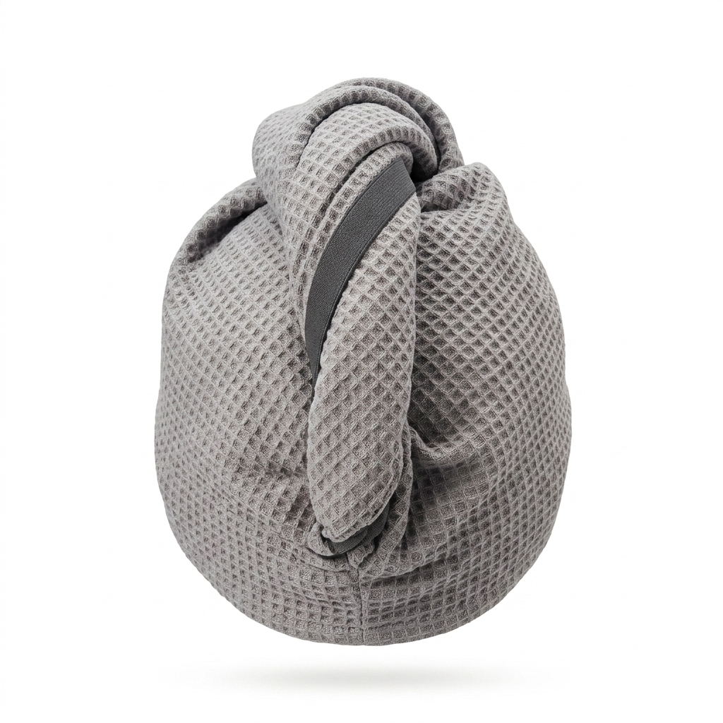 Microfiber Hair Towel - Quick Dry Hair Wrap for Frizz-Free Hair Care