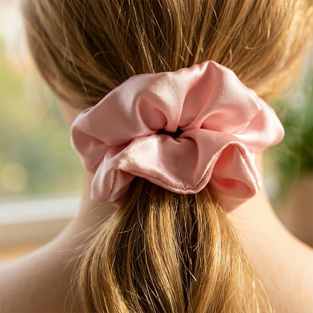 Silk Scrunchie Set - Gentle, No-Damage Hair Ties