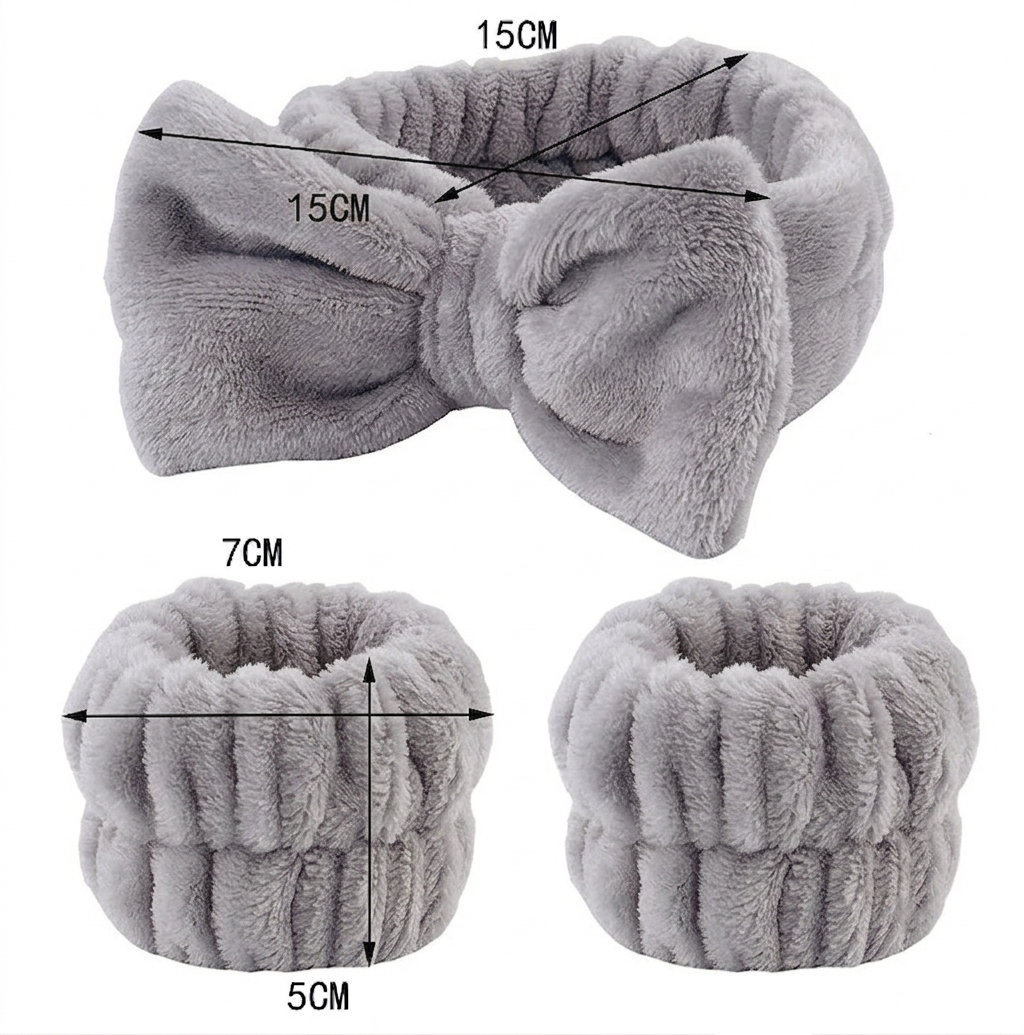 Makeup Headband - Soft Spa Headband for Skincare & Makeup Routine