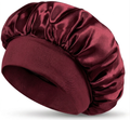 Satin Sleep Bonnet - Anti-Frizz Hair Protection Night Cap for Sleeping